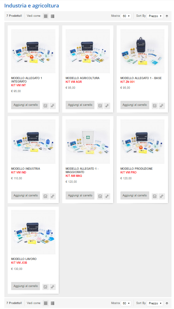 cassette pronto soccorso agricoltura